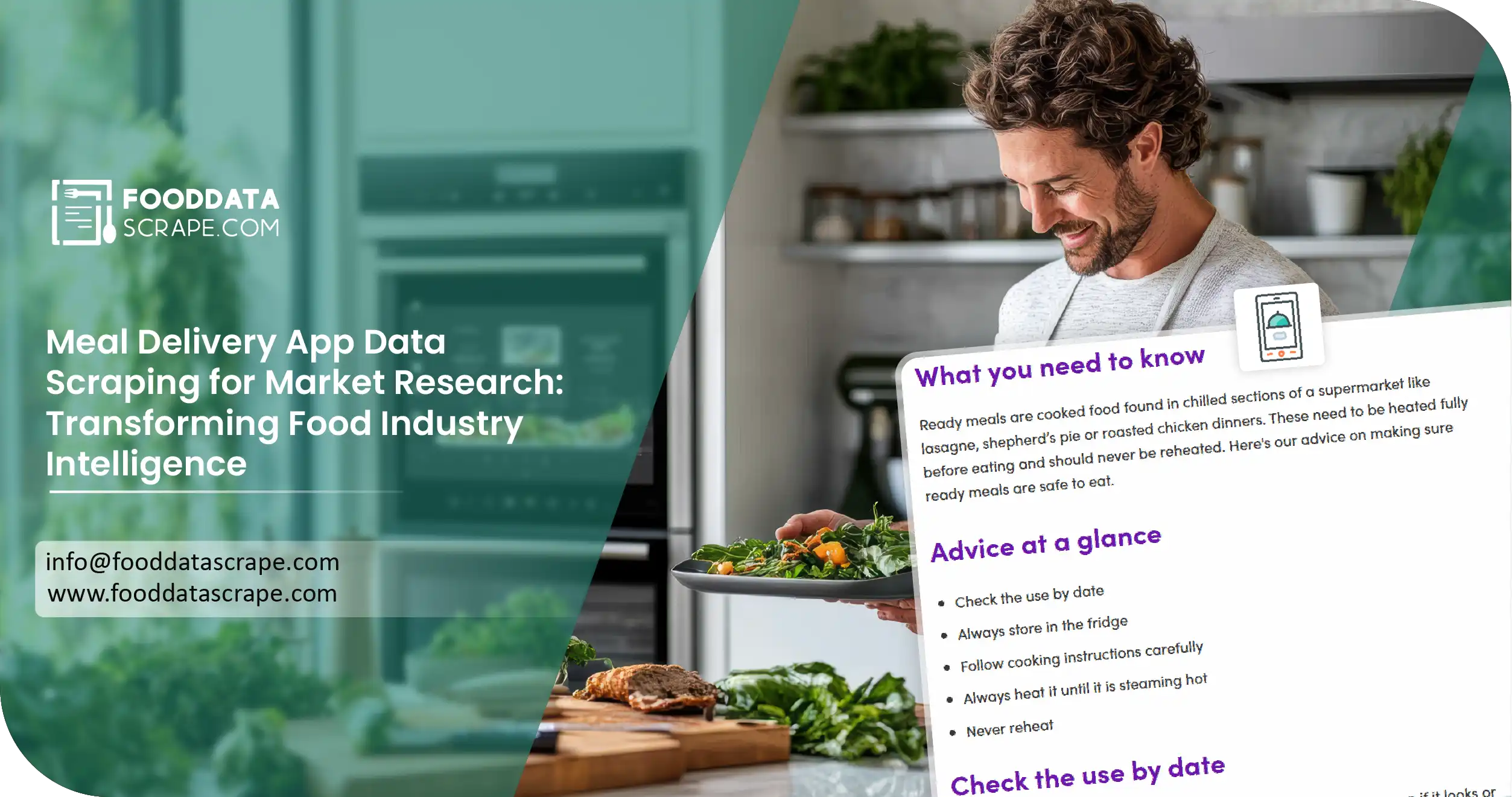 Meal Delivery App Data Scraping for Market Research